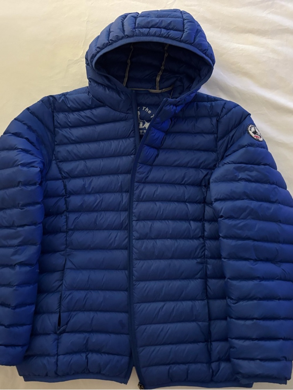 Cobalt Blue Kids Quilted Hooded Puffer Jacket